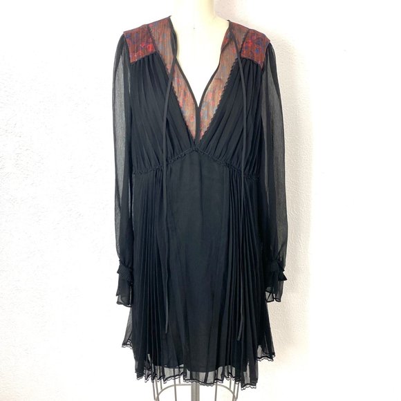 Coach Dresses & Skirts - NWT Coach Pleated Little Black Dress